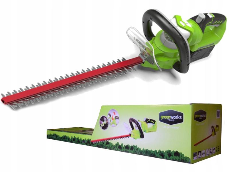 GREENWORKS Nożyce Do Żywopłotu Greenworks G24Ht57 24V
