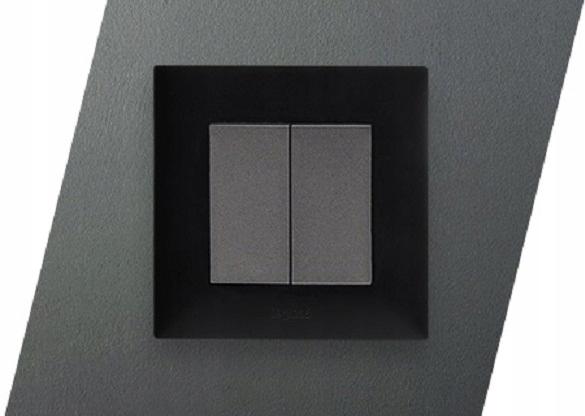 LEGRAND Ramka pięciokrotna 5x- kolor czarny, NILOE STEP