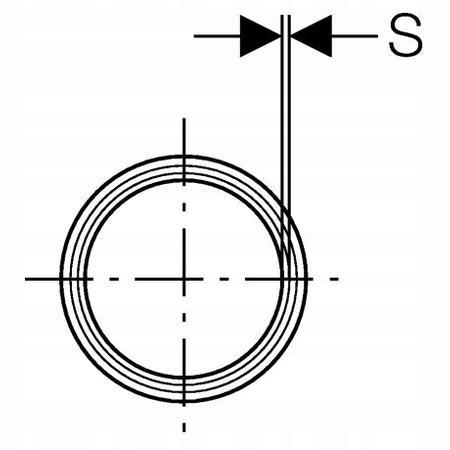 GEBERIT Rura Geberit Silent-PP GTEM d110x1000 1-kielichowa