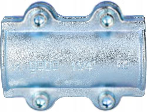 Obejma naprawcza długa Gebo DS 1 1/4 do rur stalowych