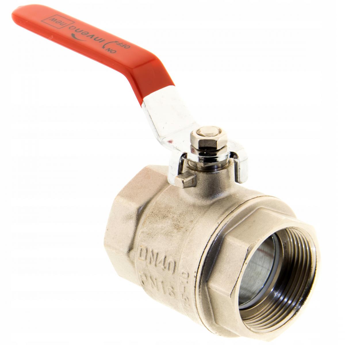 INVENA ZAWÓR KULOWY WODNY WW DN 40 (6/4) VERT, WORECZEK