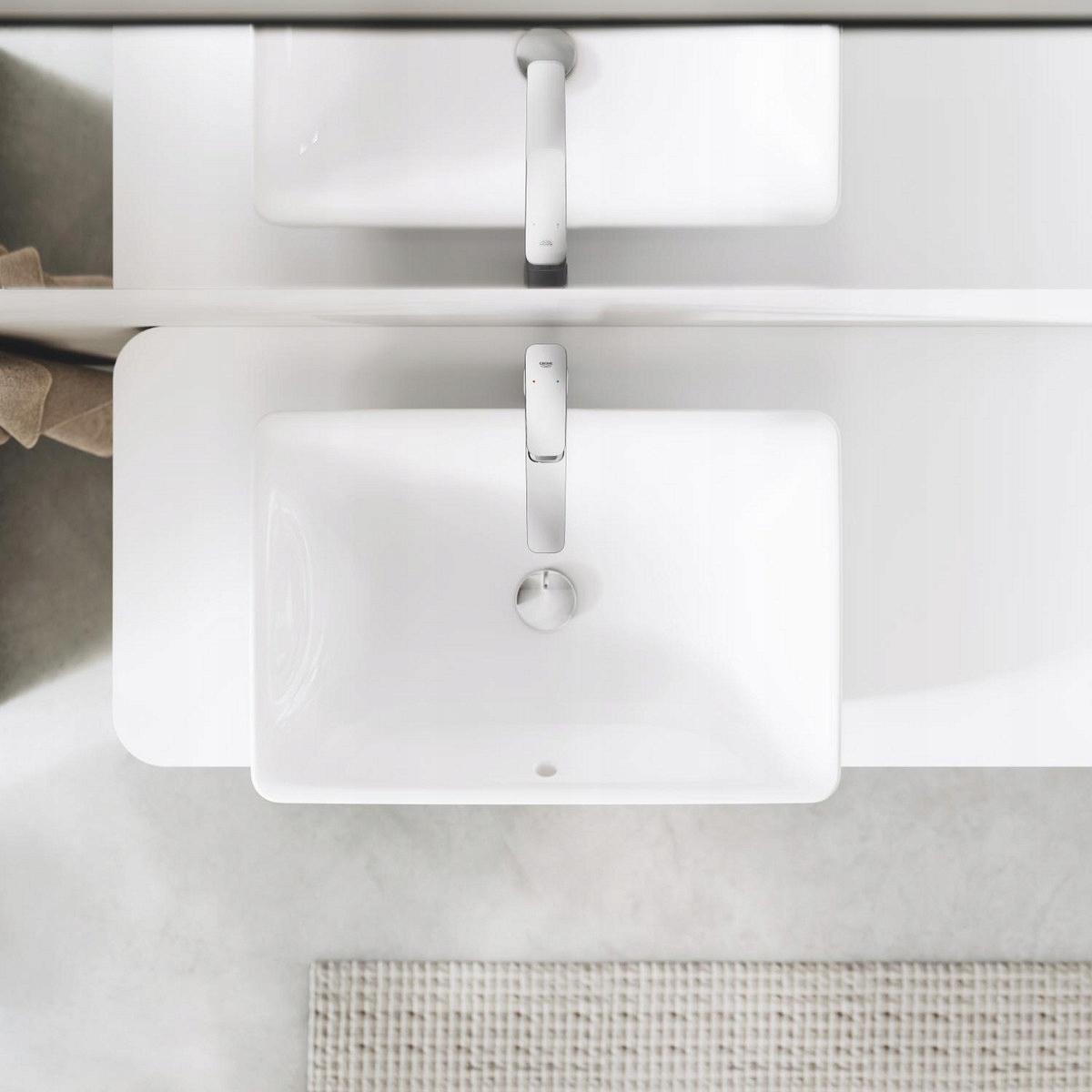 Bateria umywalkowa montaż ścienny HANSGROHE Talis E 2-otw czarna matowa