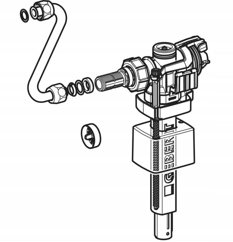 GEBERIT Zawór napełniający Typ 380 do spłuczek podtynkowych