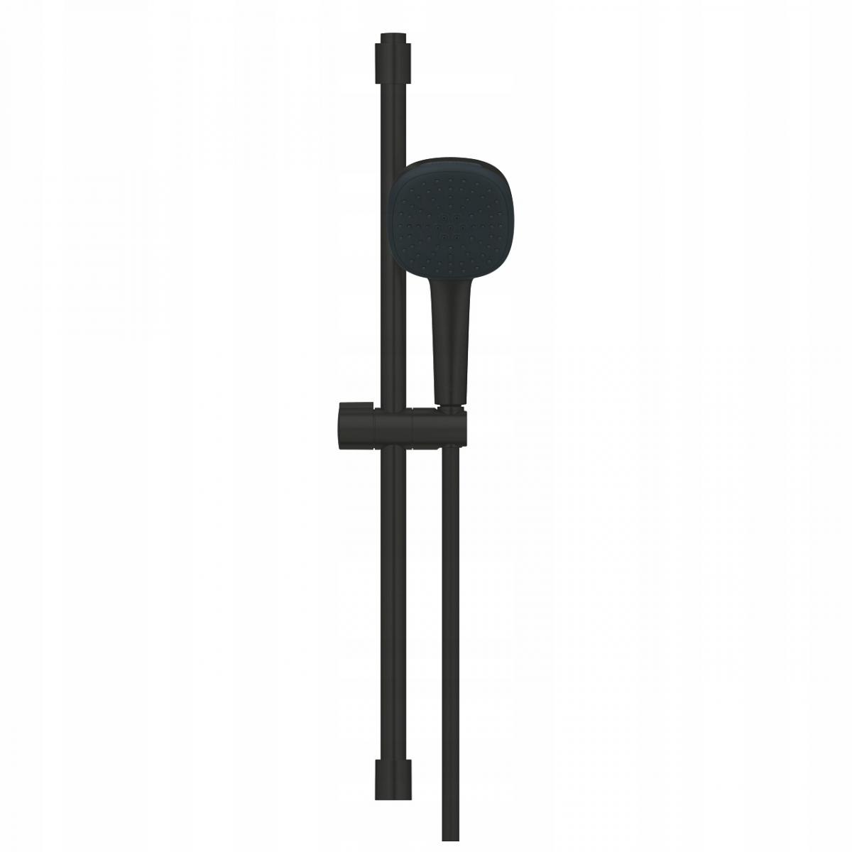 GROHE Zestaw prysznicowy GROHE Tempesta Cube 110 matte black z drążkiem