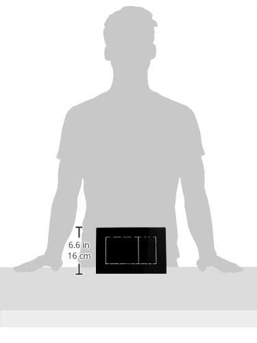 Przycisk uruchamiający GEBERIT Sigma20 prostokątny przedni czarny