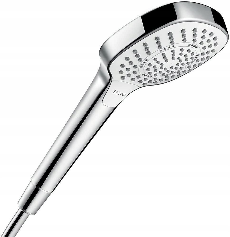 Główka prysznicowa HANSGROHE Croma Select E Multi 3jet 110 mm biała/chrom