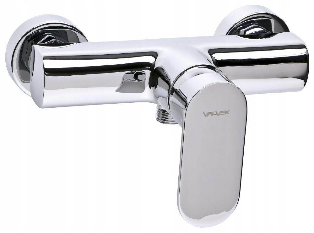 VALVEX Bateria prysznicowa Tube ścienna dwuotworowa chrom