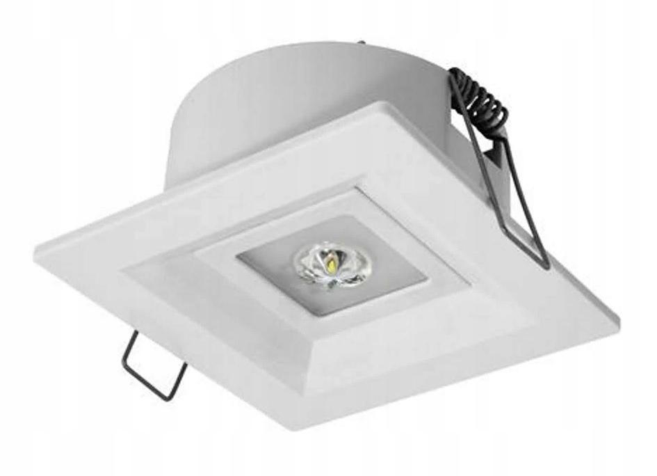 AWEX Oprawa LOVATO P LED 3W (opt. koryt.) 1h jednozadaniowa AT biała