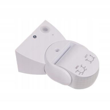 F&F DR-04W Czujnik ruchu PIR, biały IP66 48h