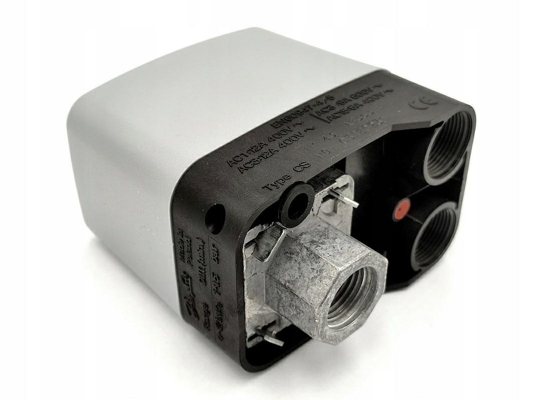 DANFOSS Wyłącznik ciśnieniowy TYP CS 4-12 BAR, 12A, 1/2