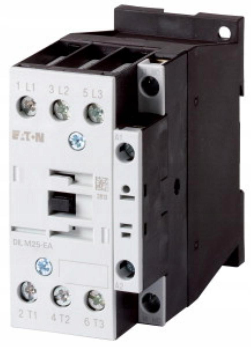 EATON Stycznik 11kW/400V, sterowanie 24VDC DILM25-01-EA(RDC24)