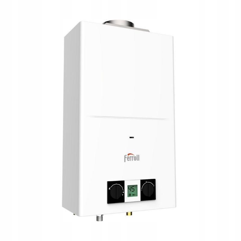 Podgrzewacz C.W.U FERROLI gazowy przepływowy PEGASO ECO 18,9 kW 48h