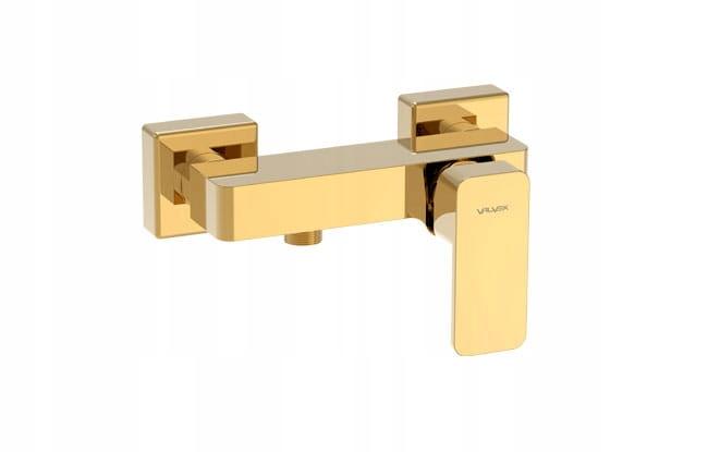 Bateria prysznicowa Loft Gold ścienna (bez akcesoriów)