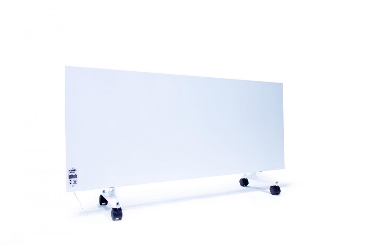 Stelaż z kółkami do grzejników metalowych oraz ceramicznych HD-WAVE - biały