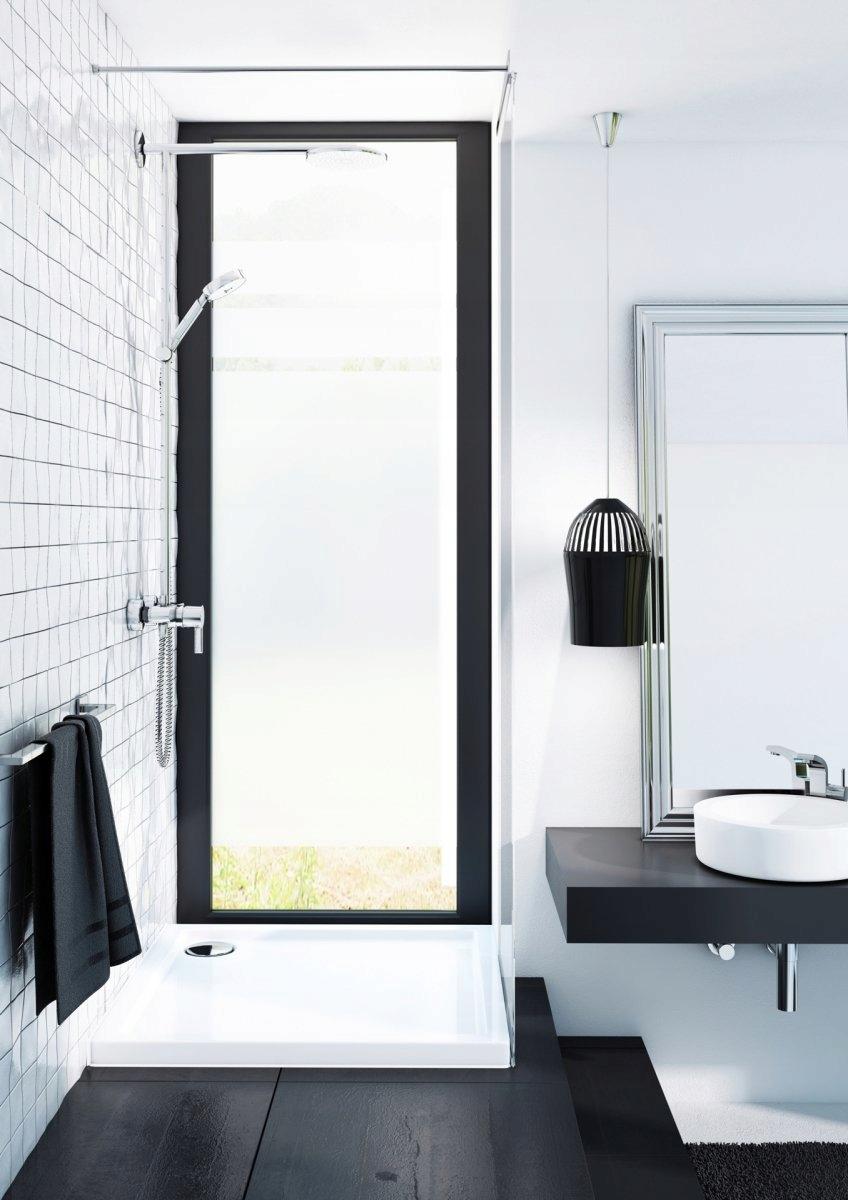 Brodzik kompozytowy 3.043 Stabilsound Plus 80x90x5 cm Corrina, prostokątn