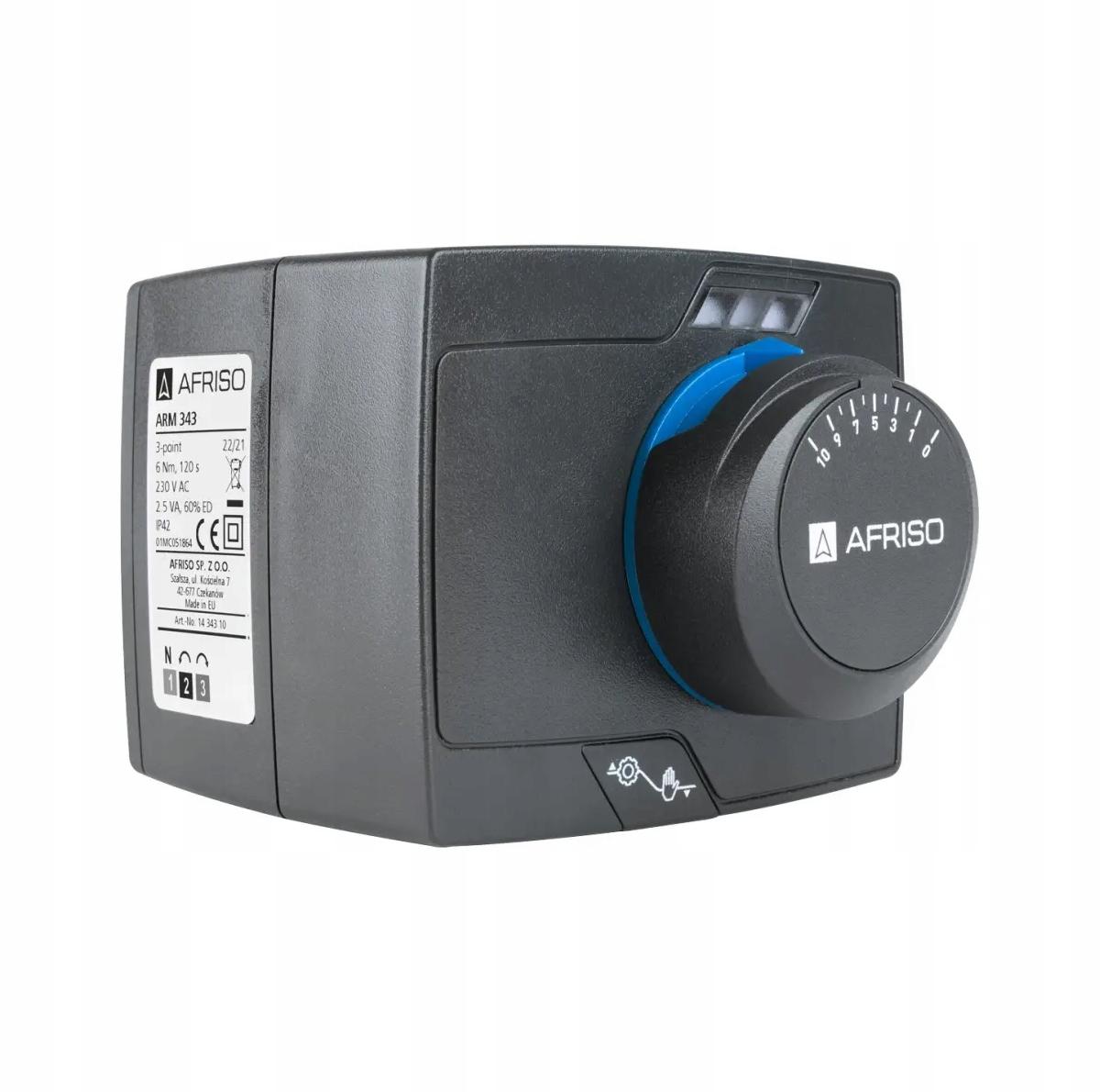 Siłownik elektryczny AFRISO ARM 343 ProClick 3-pkt 1434310 230V 48h