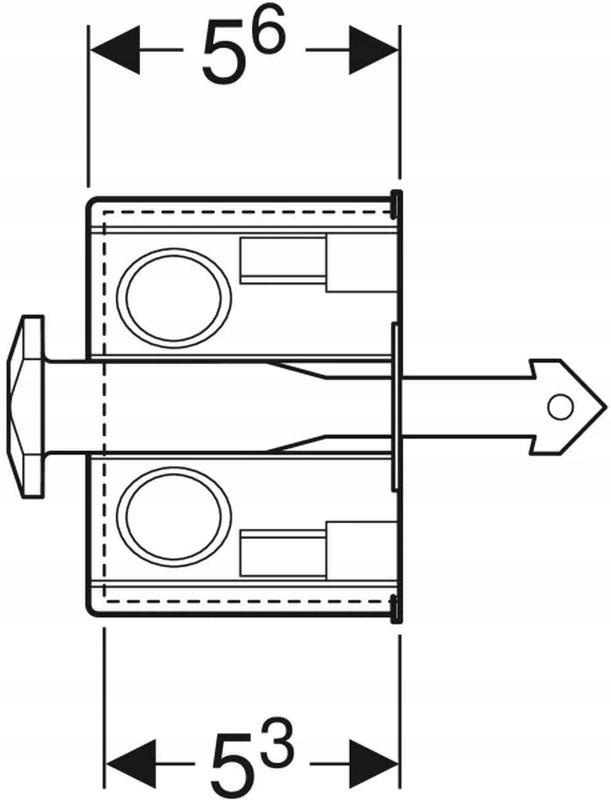 GEBERIT ZASILACZ DO ELEKTR. SPŁUCZKI SIGMA 80