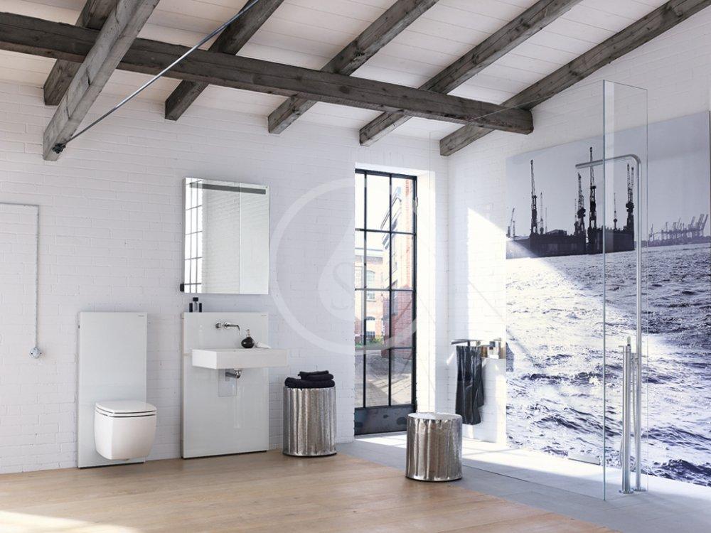 Stelaż do natrysków z odpływem ściennym, h90 GEBERIT Duofix 500 x 500 mm