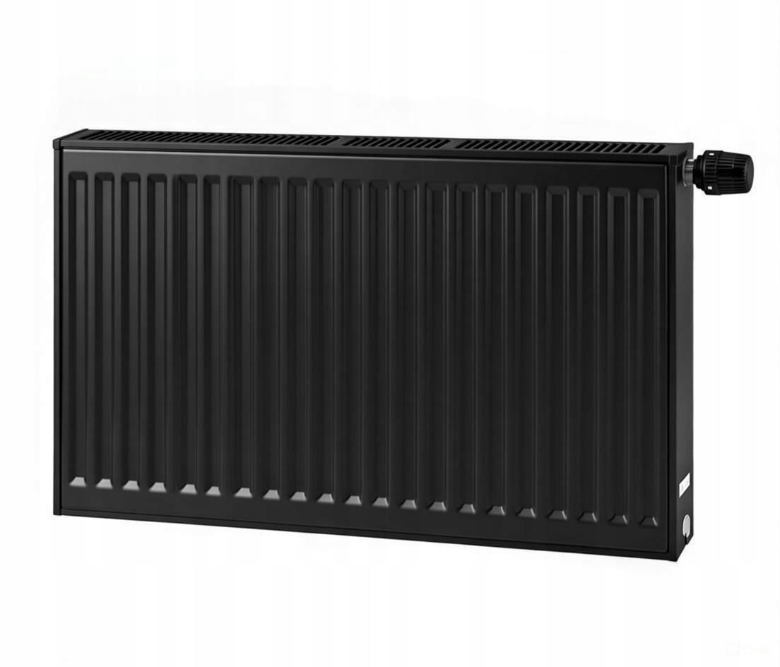 Polski grzejnik stalowy PURMO CV11 500x2600 V 11 DOLNY PRAWY CZARNY