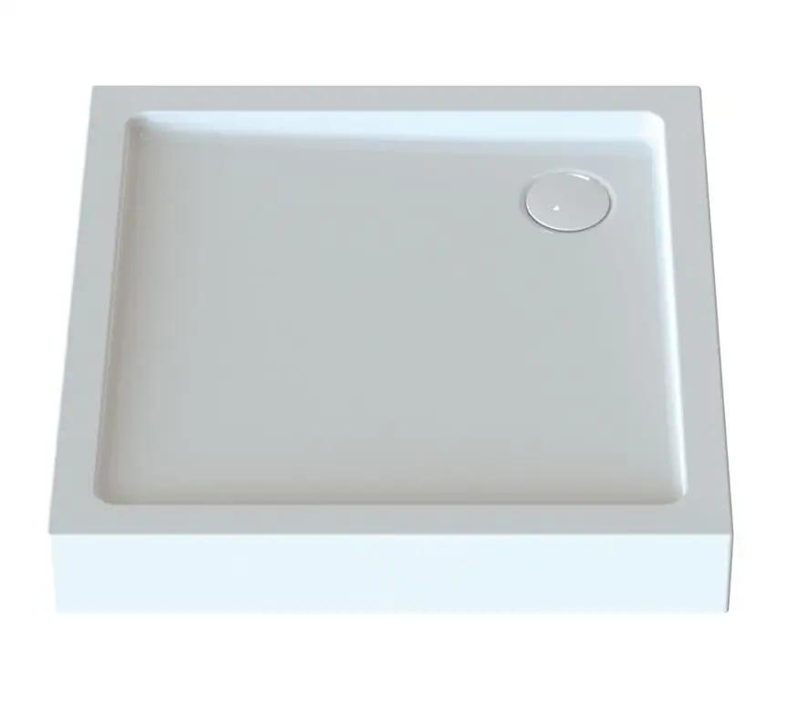 Brodzik akrylowy kwadrat zabudowany 80x80x5 cm SANPLAST Free Line Bza/FREE