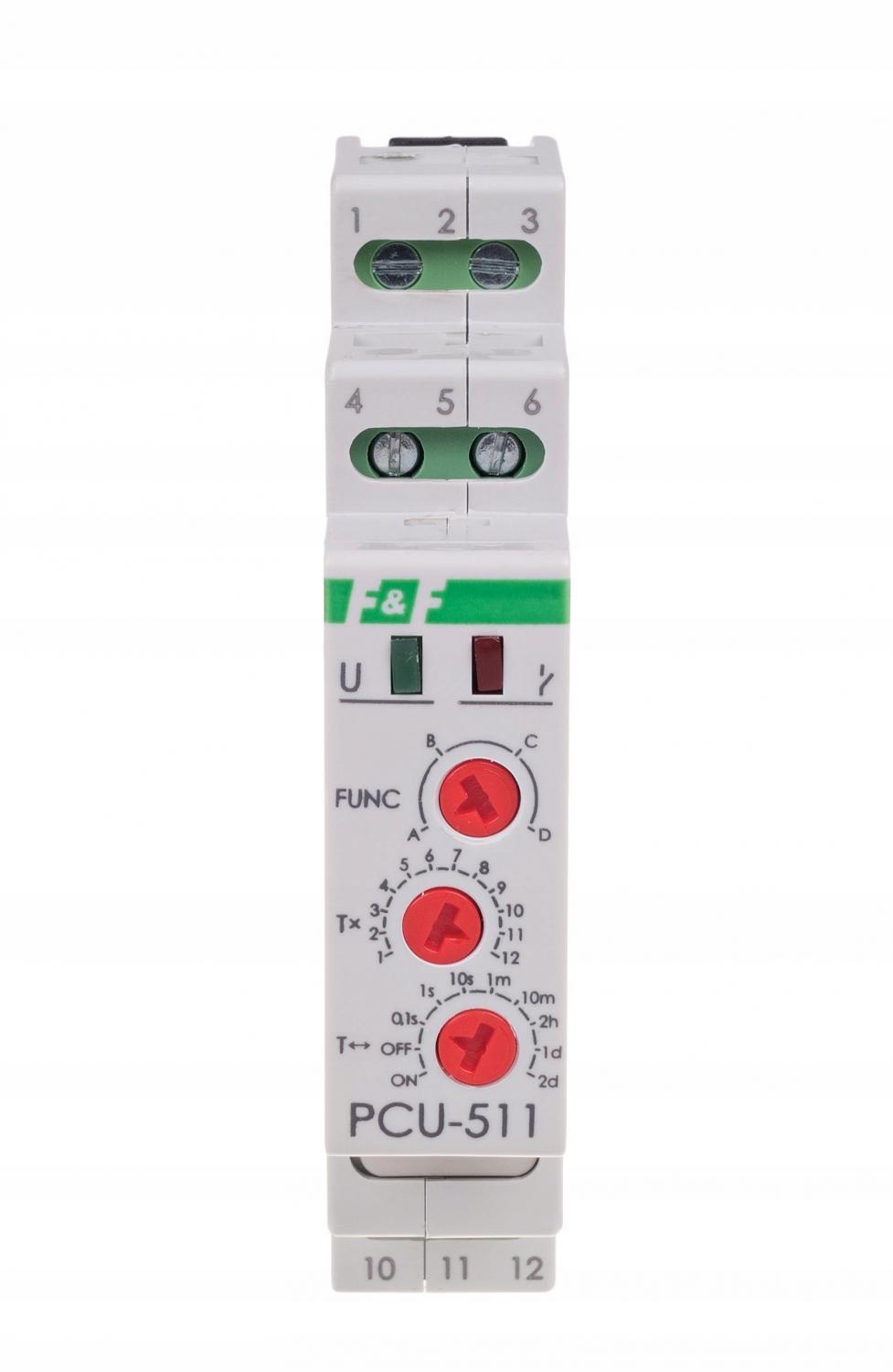 Przek.czasowy 230V AC / 24 V AC/DC uniwersalny zakres czasowy 0,1s÷24h Un=2