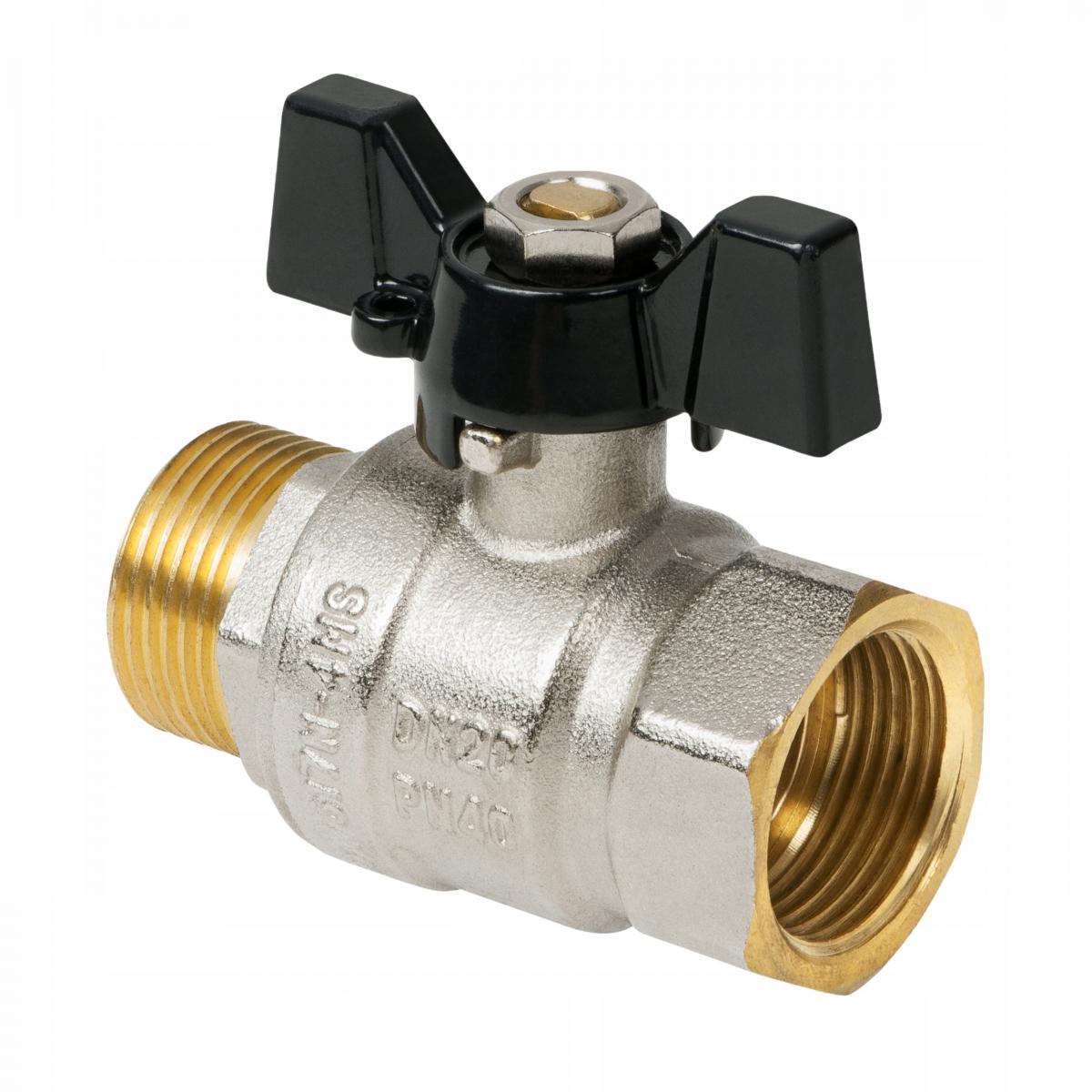 INVENA ZAWÓR KULOWY WODNY WZ Z MOTYL. TYP CIĘŻKI GLADIATOR PROV 1