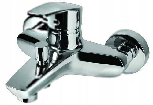 ONNLINE Bateria wannowa Kuu ścienna dwuotworowa chrom