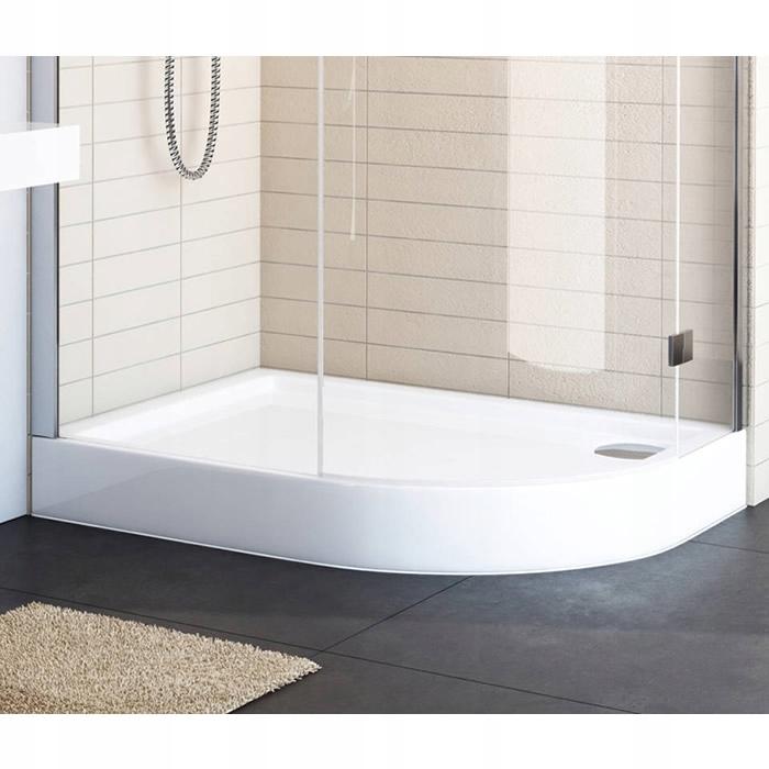 SCHEDPOL Brodzik akryl Competia z podbudową Stabilsound Plus 90x90 półokrąg