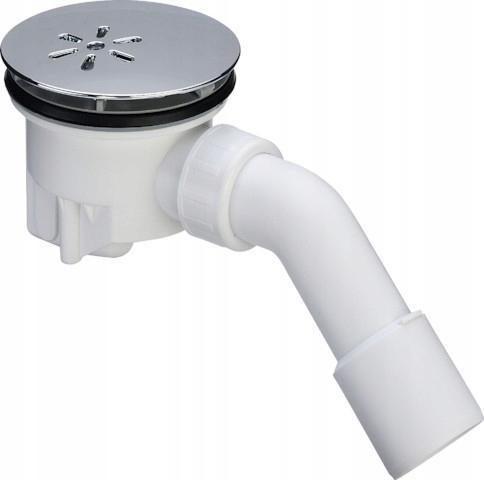 Zestaw odpływowy 120xDN 40 / 50 tworzywo sztuczne / chromowany