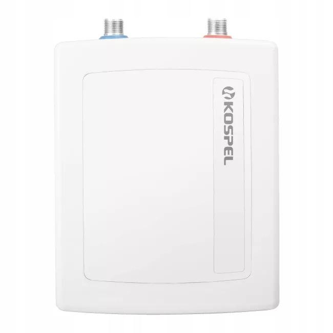 Podgrzewacz elektryczny przepływowy ciśnieniowy podumywalkowy 4.4 kW KOSPEL