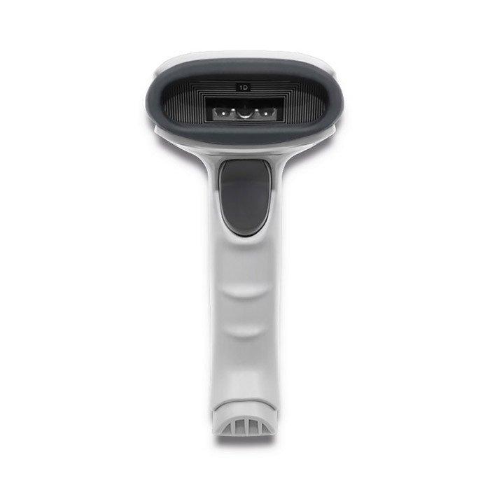 QOLTEC Laserowy czytnik kodów kreskowych 1D, CCD, USB, Biały, 50865