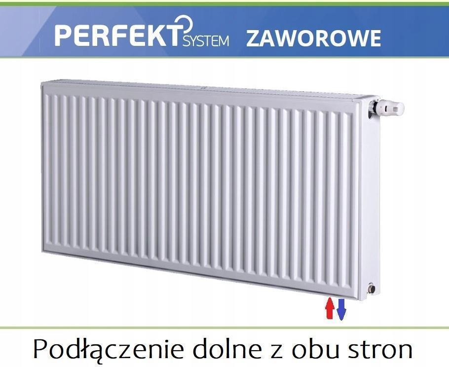 Grzejnik stalowy PERFEKT CV 21 600x1300 V 21 Dolny 48h