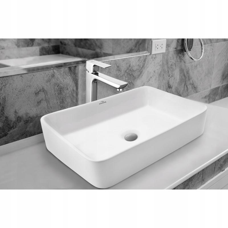 INVENA UMYWALKA NABLATOWA FLORINA 51 CM, PROSTOKĄTNA