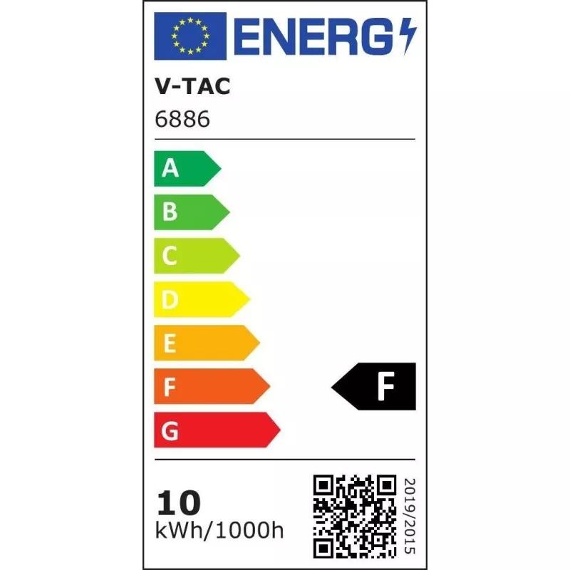 Oprawa Szynosystem SMART 48V V-TAC 10W LED CCT 30st SMART WiFi TRACKLIGHT C