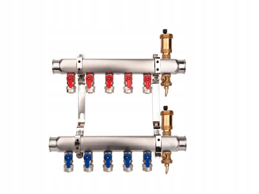 Rozdzielacz Valvex MINI BASE Inox K2 7-obwodów 48h