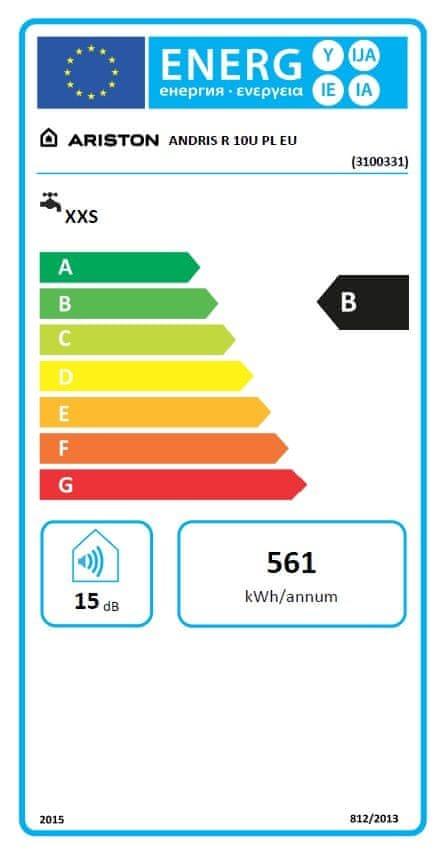 Podgrzewacz elektr. poj do montażu pod zlewem 10l ARISTON ANDRIS R 10U
