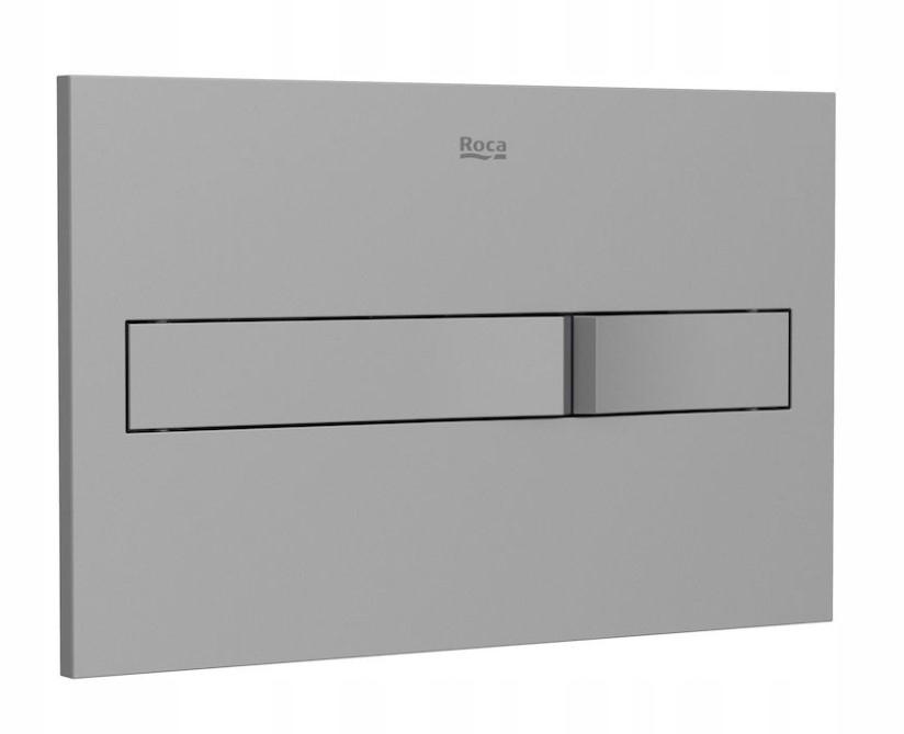 Przycisk spłukujący ROCA PL2 2-funkc do syst DUPLO ONE szarny