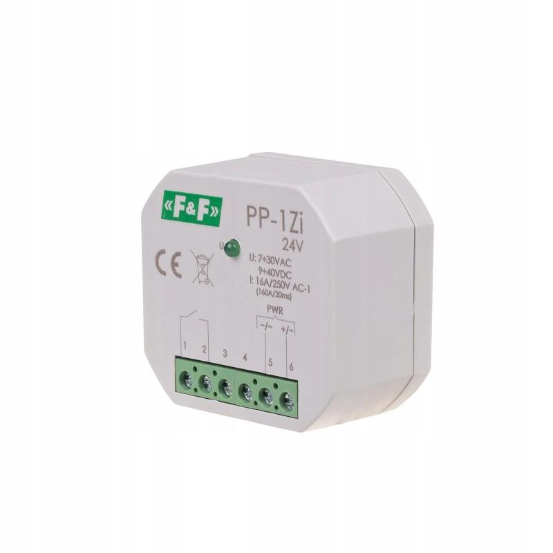 Przekaźnik elektromagnetyczny, 1Z 16A, montaż podtynkowy,U=7÷30VAC/9÷40VDC,