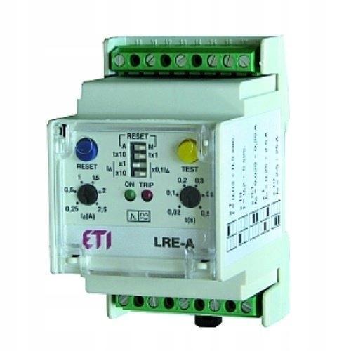 ETI Przekaźnik różnicowoprądowy LRE-A 110-230-380V