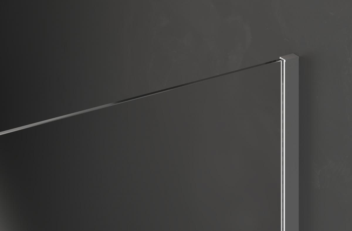 INVENA KABINA WALK-IN II 100X200CM TRANSP 8MM SHINY-GLASS CHROM