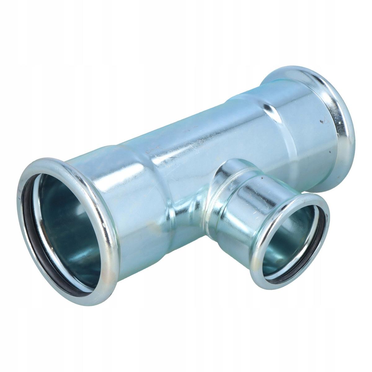 KAN-therm Trójnik redukcyjny Steel - 108/76.1/108