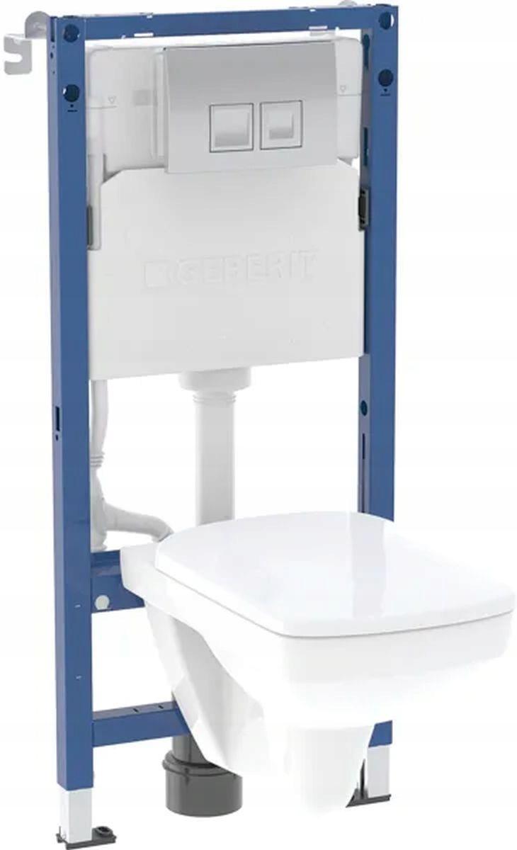 GEBERIT Zestaw stelażowy Duofix Basic Delta35 Selnova Square