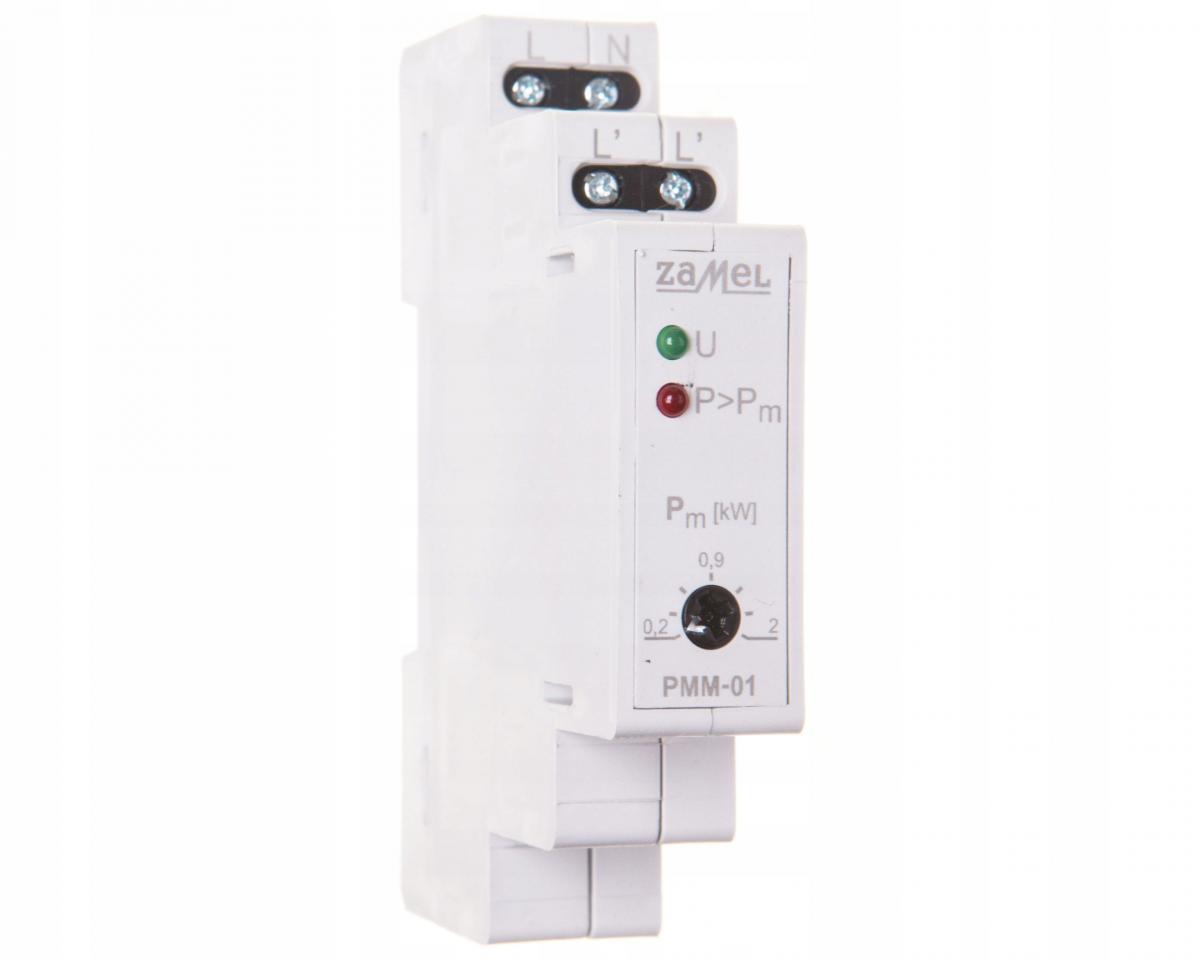 ZAMEL Ogranicznik mocy 230V AC 0,2-2kW Typ: PMM-01