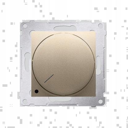 Ściemniacz obrotowy dwubiegunowy do LED ściemnialnych 230V (moduł) 5-215W i