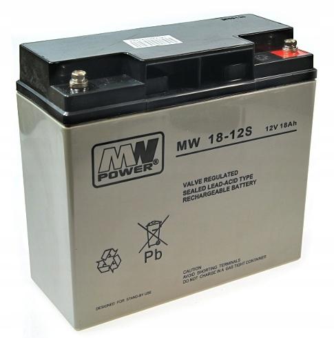 MPL POWER MW Power Akumulator AGM AGM 12V/18Ah 5 lat
