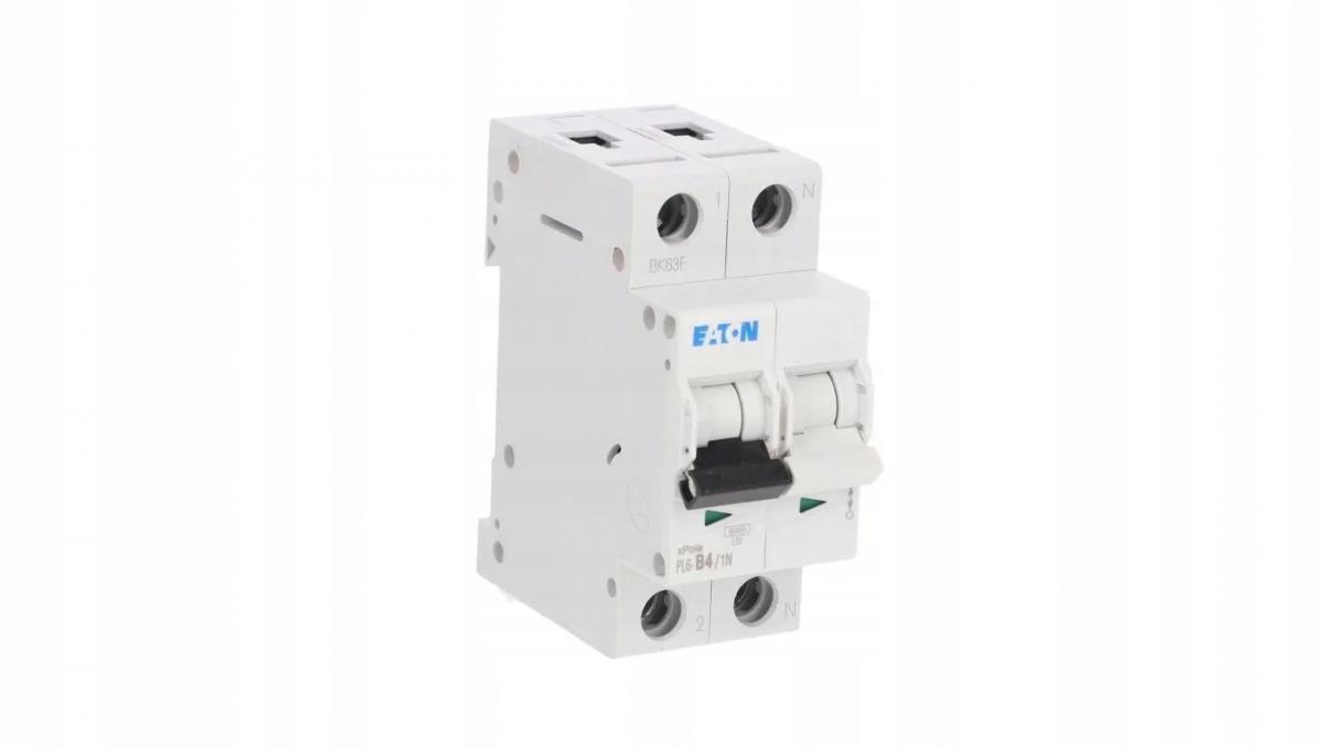 EATON Wyłącznik nadprądowy 6kA PL6-B4/1N