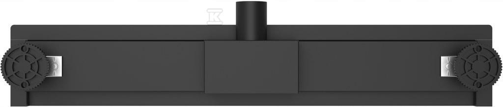 PURUS Odpływ przyścienny WALL 80 Black 2w1