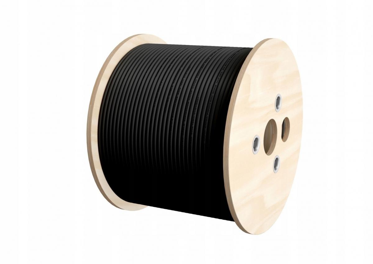 Kabel S/FTP kat.7 PE 4x2x23AWG 500m 1000 MHz (10Gb/s) ZEWNĘTRZNY SUCHY