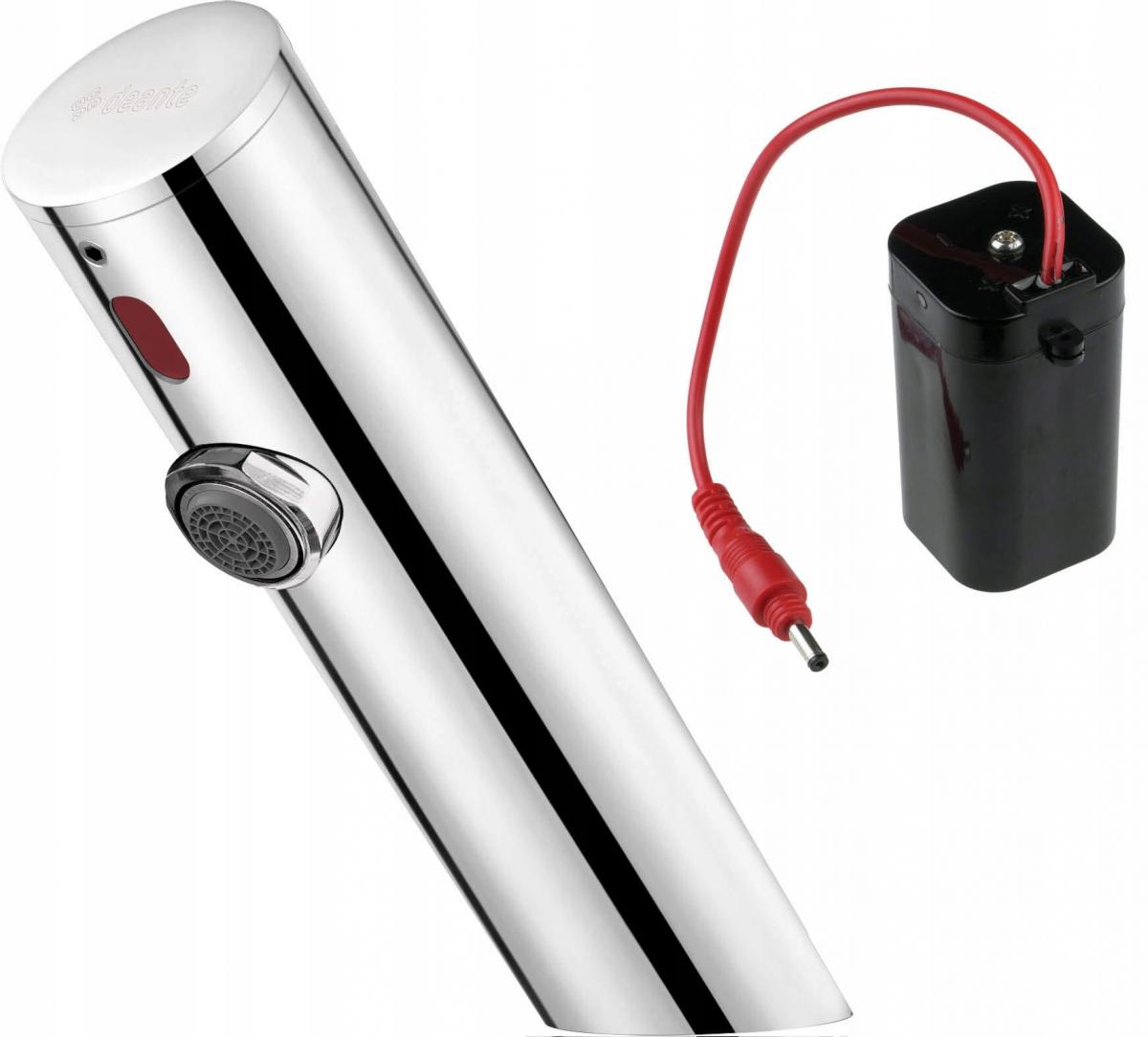 DEANTE Bateria umywalkowa Sense, chrom poler sensorowa stojąca bez reg temp