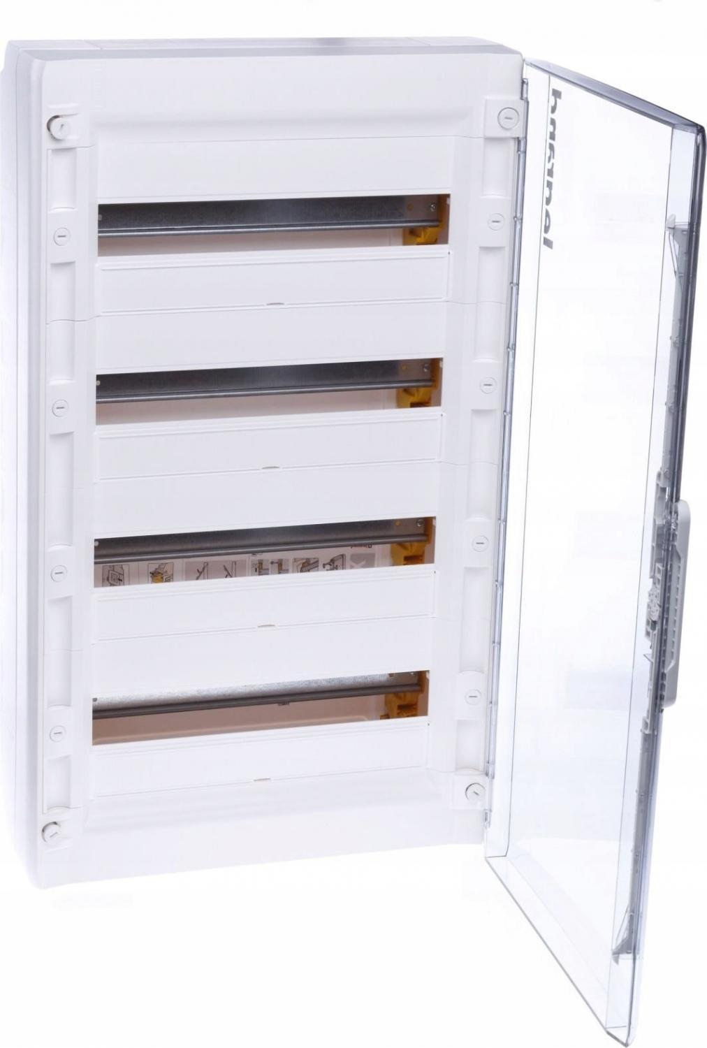 LEGRAND Rozdzielnica natynkowa XL3 125 drzwi transparentne (72 modułowa)